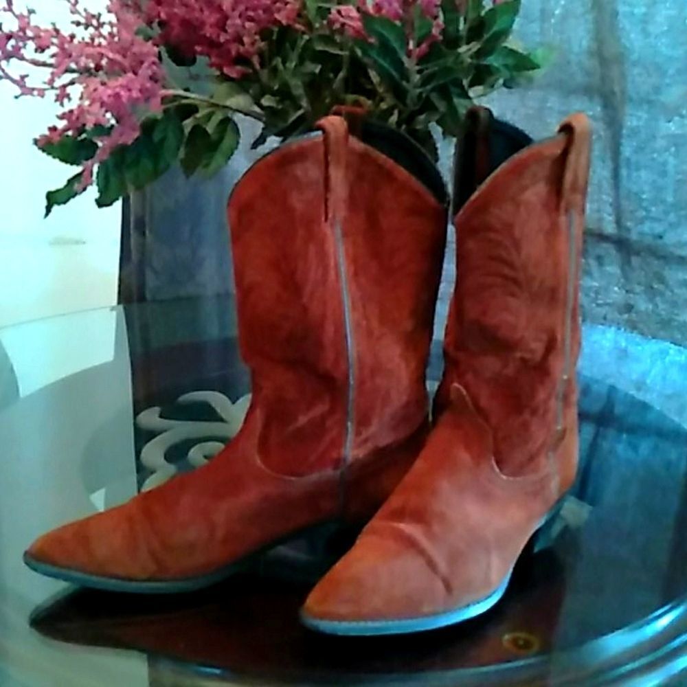 Vintage cowboy  boots  made in USA